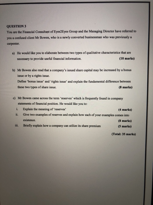  Please repond for the points given Provide full details as per