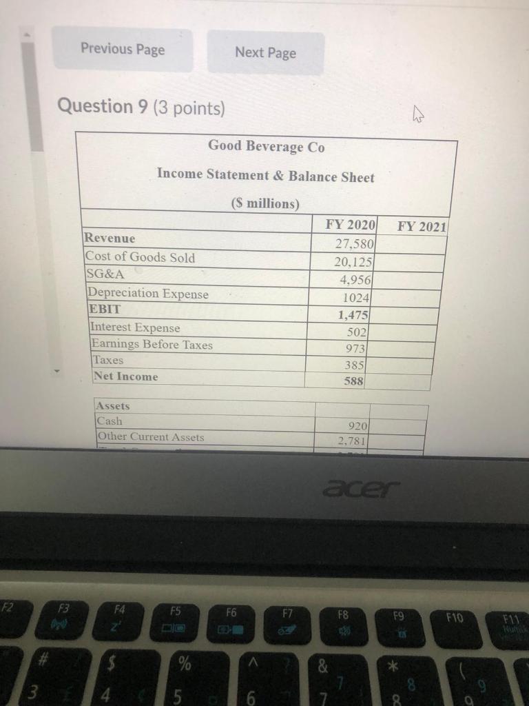 please solve it ASAP with all requirements Previous Page Next Page Question