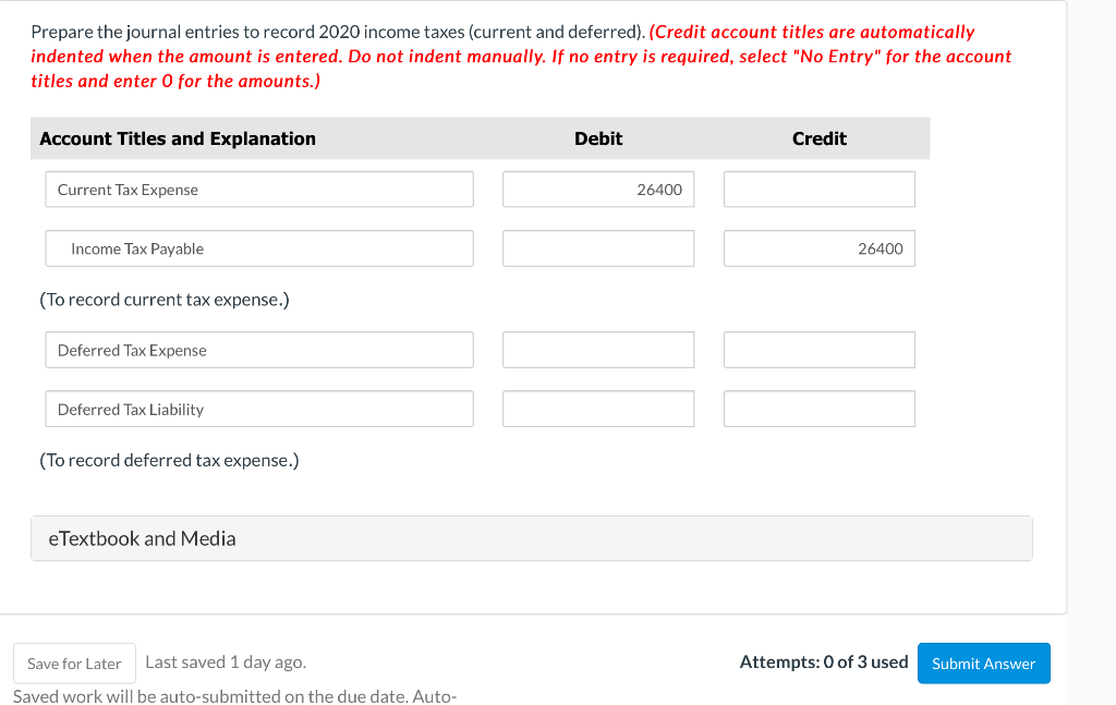 Blossom Ltd. reported income before income taxes of $96,000. In 2020, Blossom