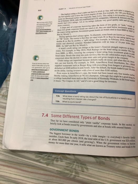 your text book and refer to the table titled "Features of a