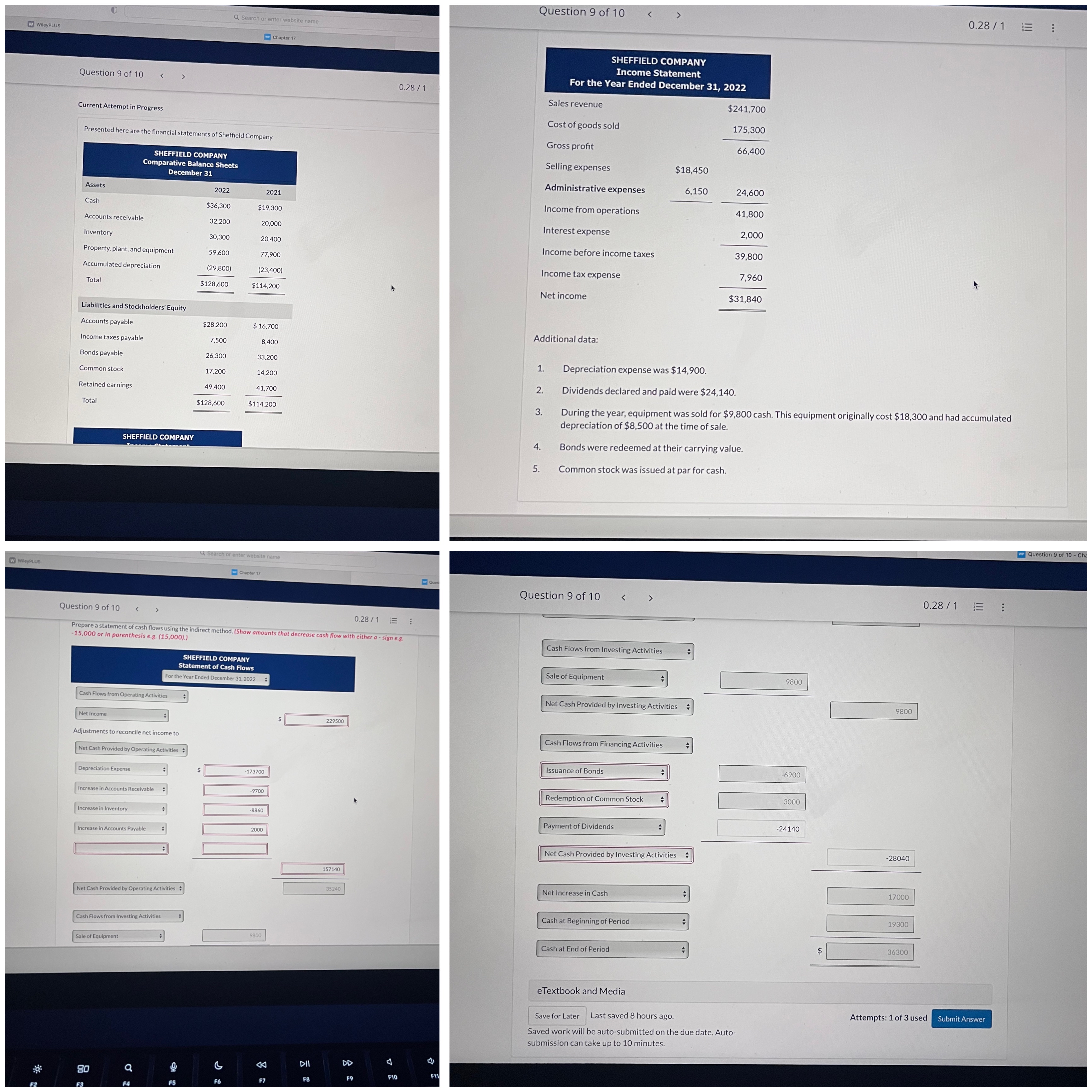 0.28 / 1 Q Search or enter web-alto name 17 uestion 9