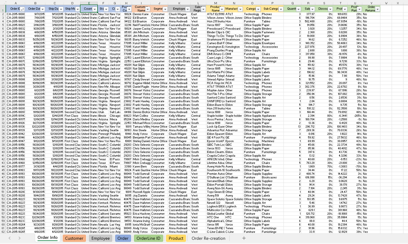  Section 4: Gather Specific Data using Queries and Filter/Sort Here, you