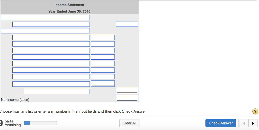 question based off of the requirements. I have one attempt left to