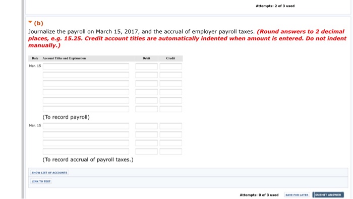 excess of 40 a week. Payroll data for the week ended March
