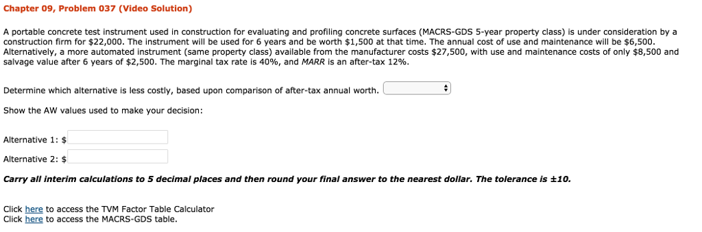 Chapter 09, Problem 037 (Video Solution) A portable concrete test instrument