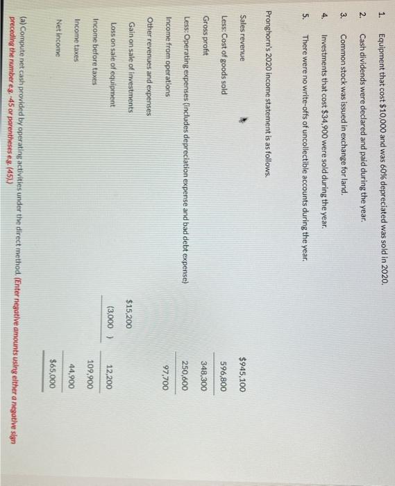 possible please show all steps I am quite confused. TIA. COMPARATIVE BALANCE