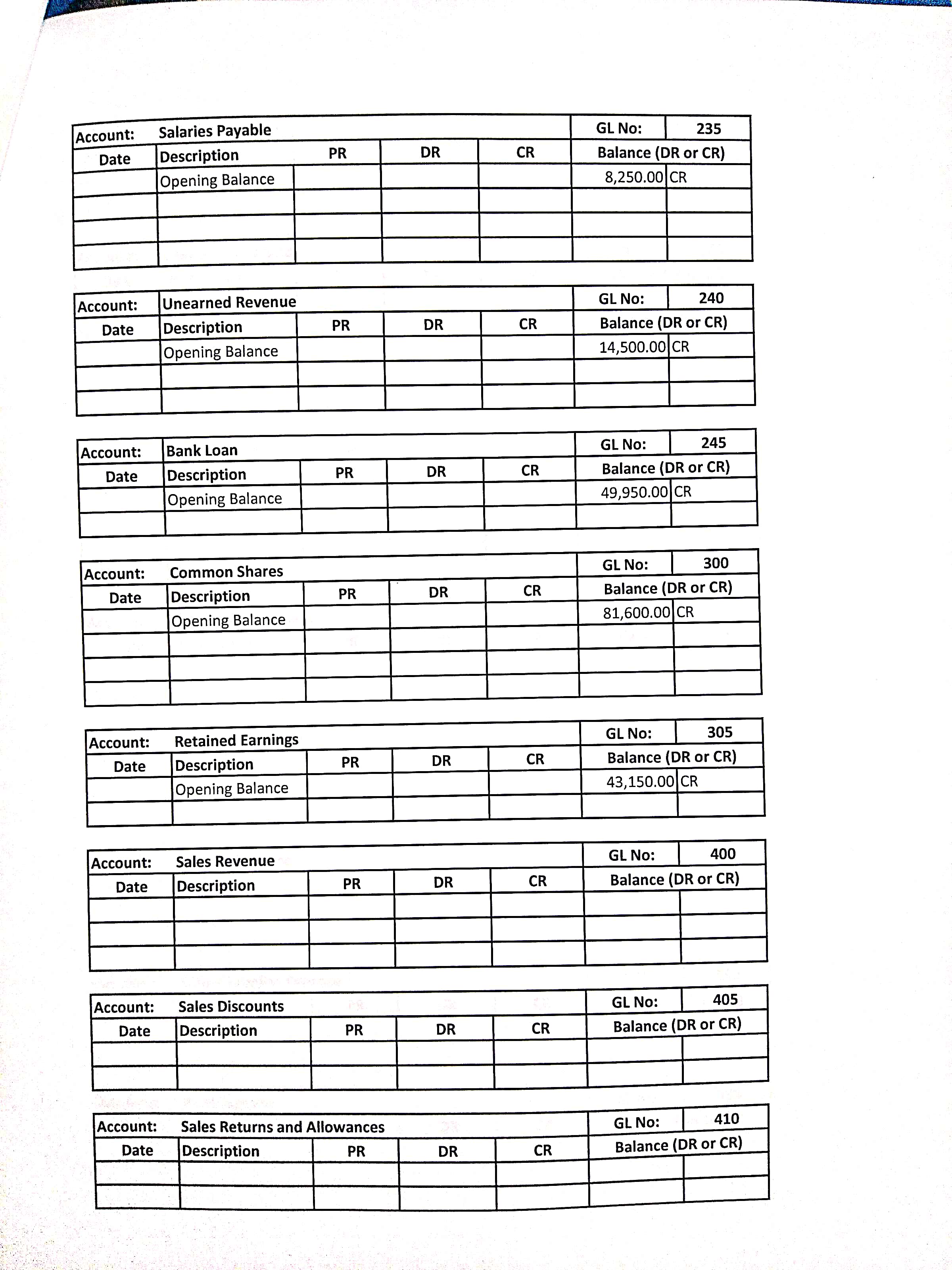 & & & & \\ \hline \end{tabular} Notes: Round unit cost to