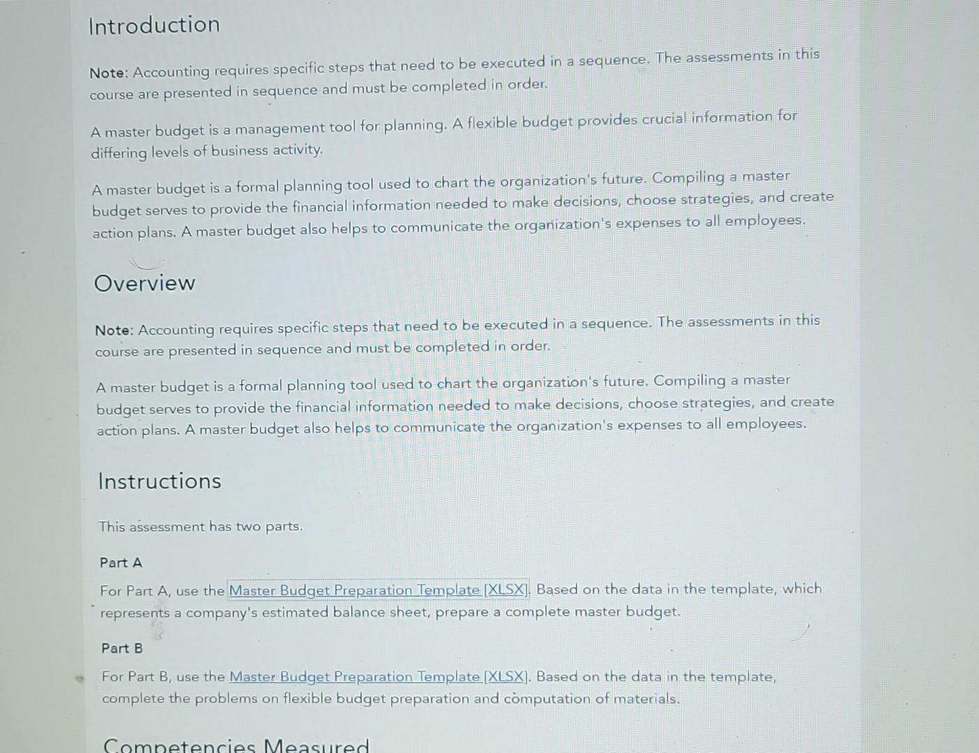  Introduction Note: Accounting requires specific steps that need to be executed