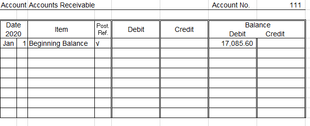 the chart of accounts tab to help you find the available account