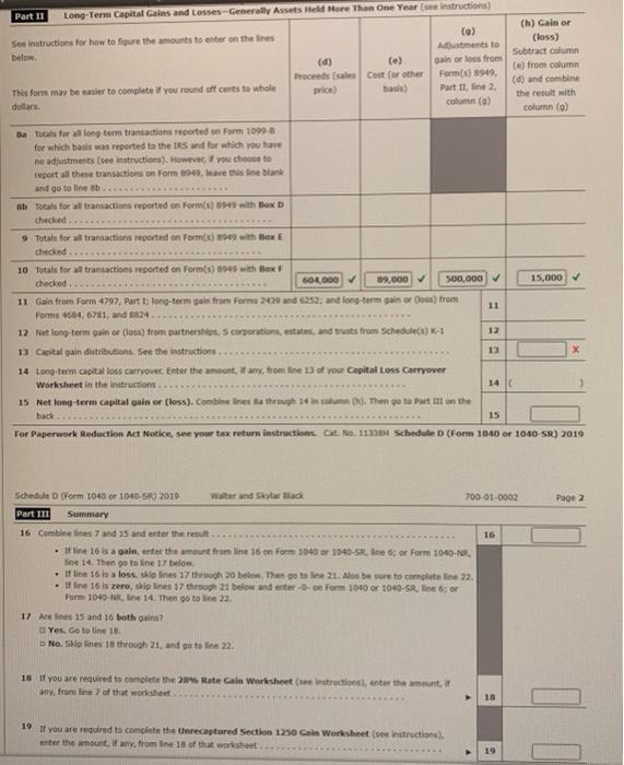 and I could use some help, thank you. Schedule Que and Gap