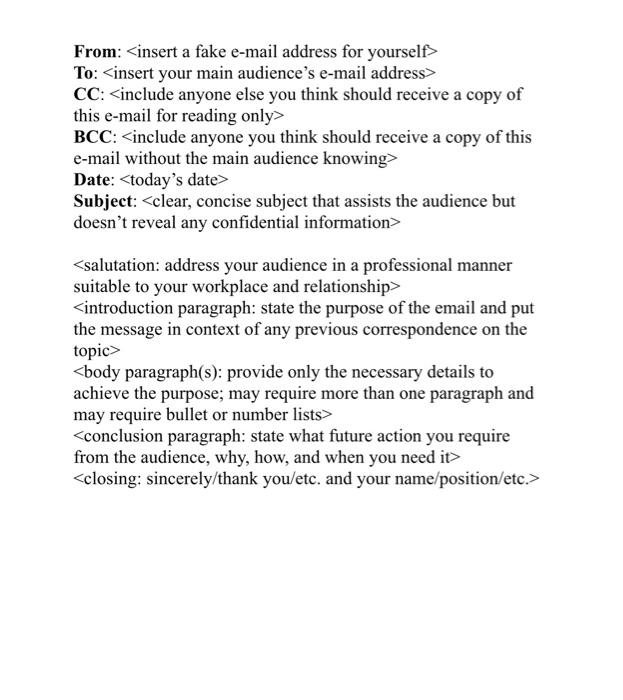 of correspondence. Develop written employability messages. Strengthen skills in organizing and formatting