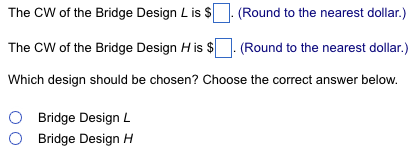 (L or H) to recommend, based on the data provided in the