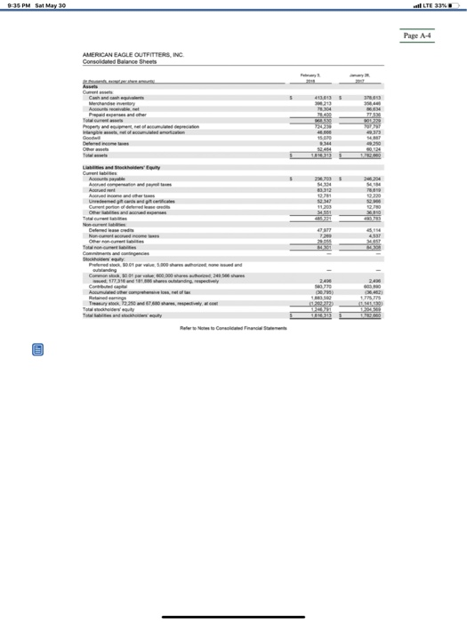 presented in Appendix B at the end of the book. Required: 1.
