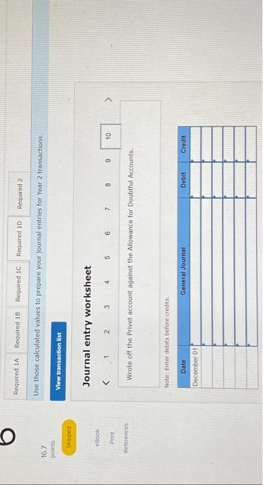 on the past-due account recelvable of Mulan Company. Note: Enter debits before
