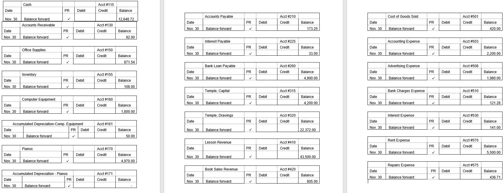 created and self-published a piano method book that she sells to her