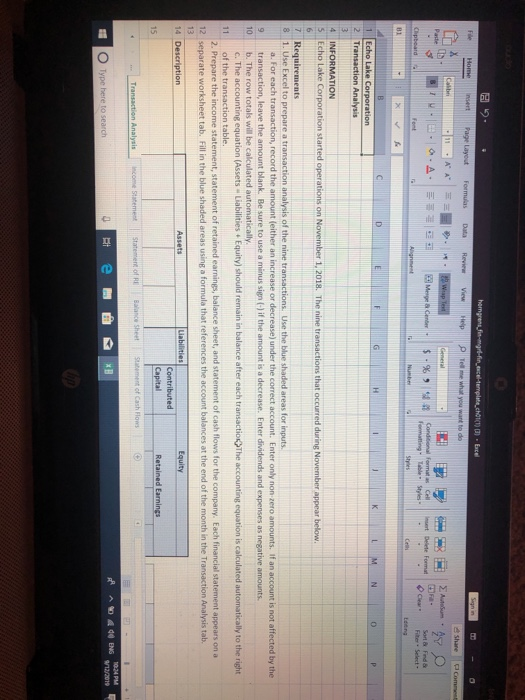 or decrease) under the correct account. Enter only non-zero amounts. If an