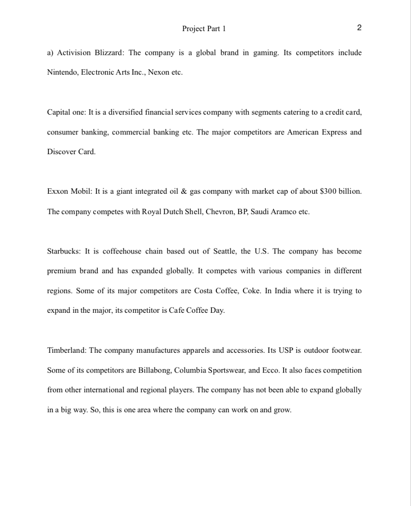 valuation of each stock and the initial portfolio using zero, constant or