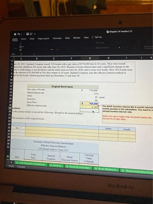 how to find effective interest by using excel function? Chapter 14