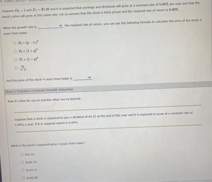 total return is equal to the required rate of return r2. If