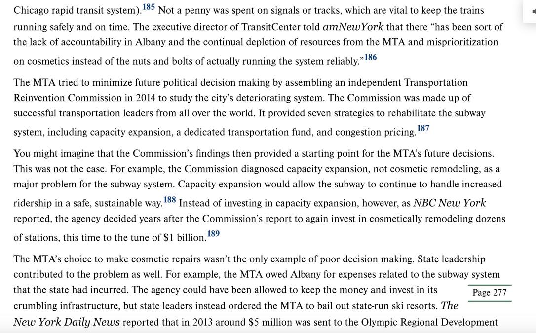 APPLICATION OF CHAPTER CONTENT. THANK YOU New York's Subway System Is Crumbling