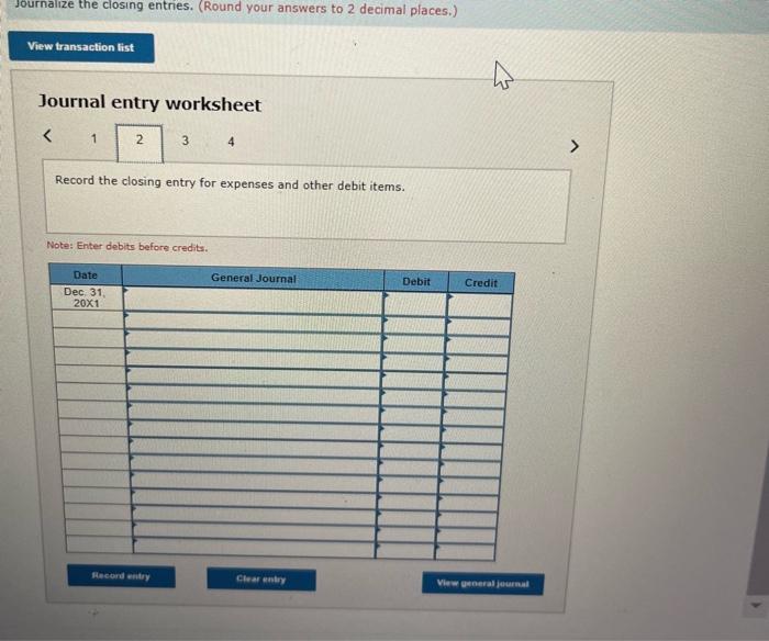 in a state with no sales tax. On December 31,20X, its general