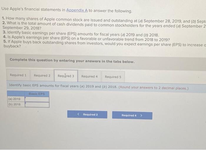 at (a) September 28, 2019, and (b) September 29. 2018? 2. What