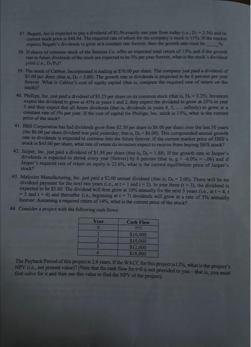 amount of money that has been provided and the terms and conditions