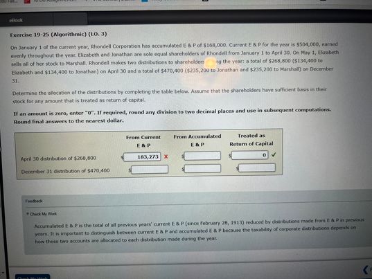 Please help. Thank you Exercise 1925 (Algorithmic) (10.3) On January 1 of