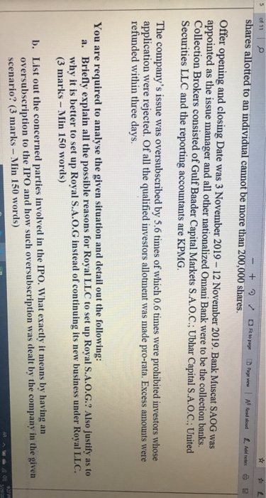 Ahmed, Rehman, Sulaiman & Noah. The partners of the company decided to