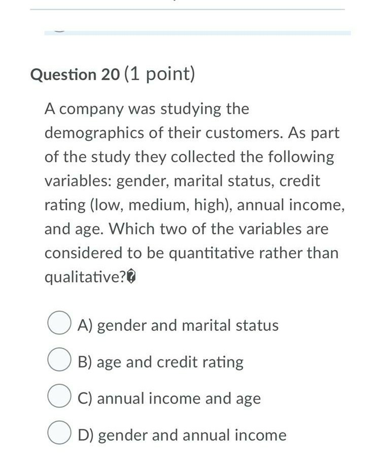 is determined to be -0.70, which of the following is known to
