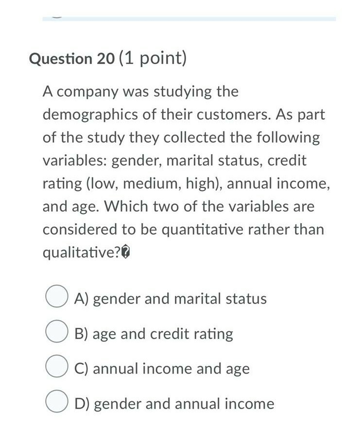 be true? A) There is a fairly strong negative linear relationship between