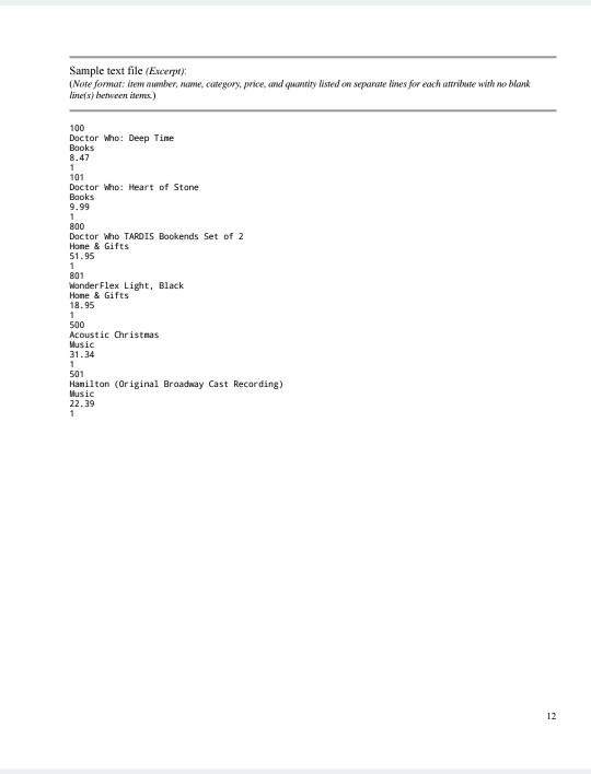 and check out procedure. To clarify the problem, I have divided it