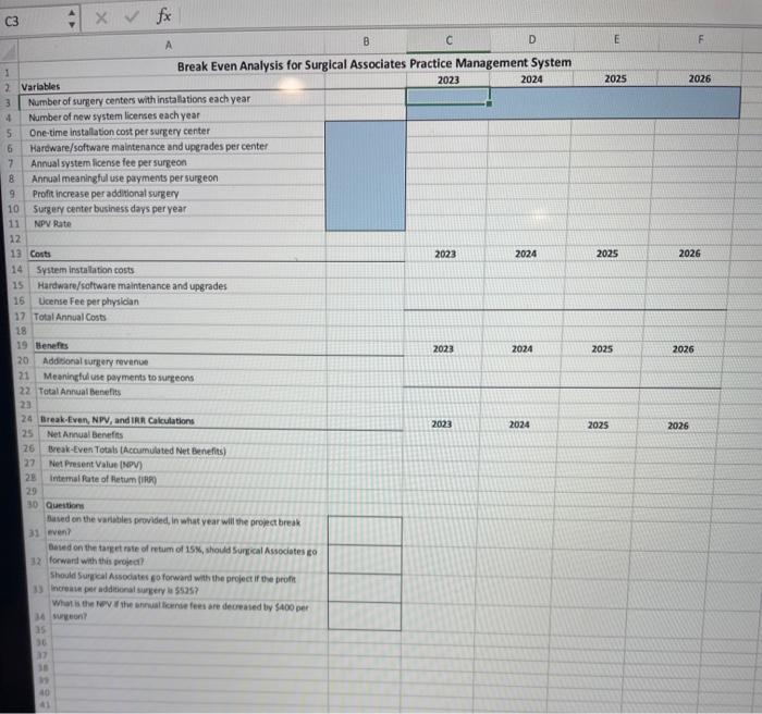Answer the Questions Your last task for the tutorial is to answer