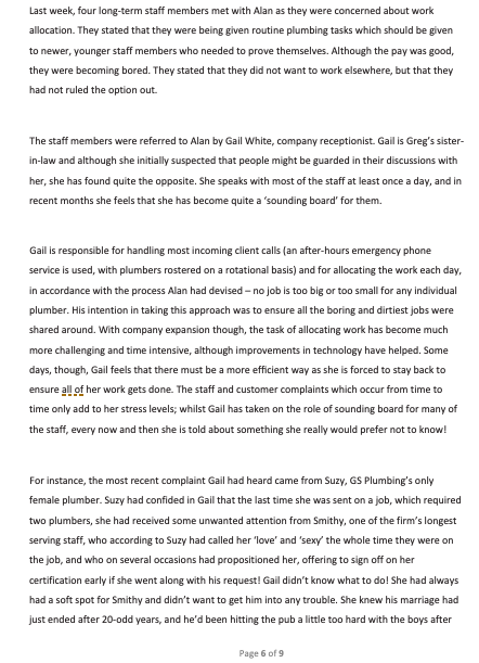 Plumbing. It seems that many people have adopted the 'stay, repair and