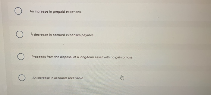 each of the following should be classified as an operating cash flow