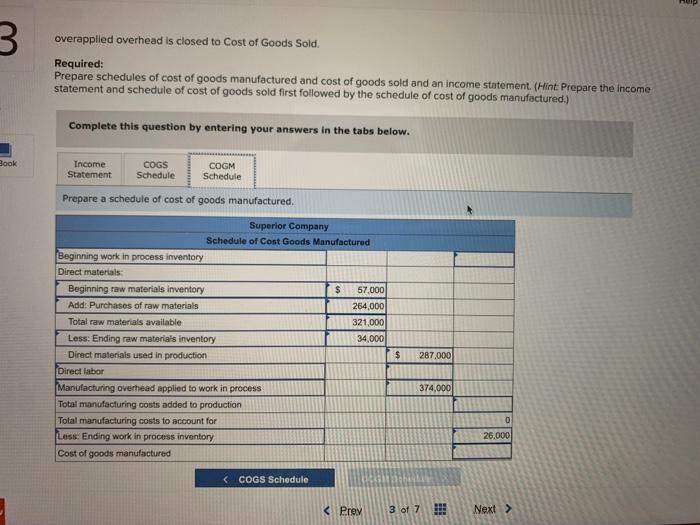the year ended December 31 (all raw materials are used in production