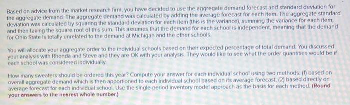 the customer's name, major, and year of graduation. The sweater is the