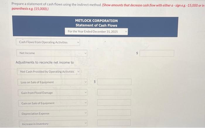 4,500 \\ Accumulated depreciation-building & 0 & 6,000 \\ Accounts payable &