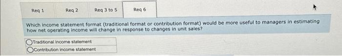 Calculate the contribution margin per unit. Problem 1-19 (Algo) Traditional and Contribution