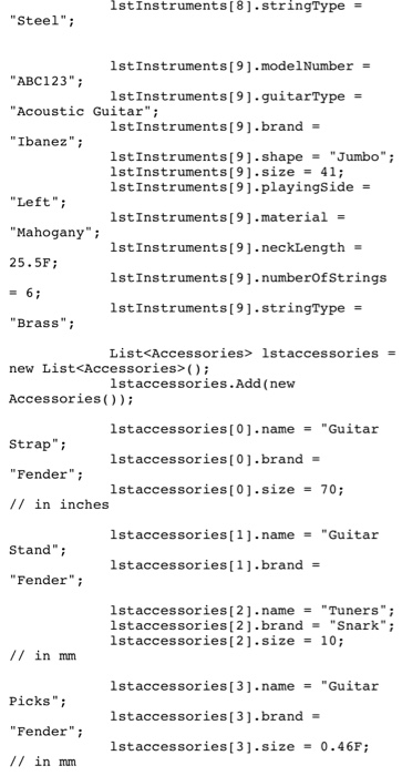Only in C sharp please. The main goal is to search for