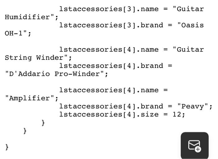 a product and find it in the inventory. this part is to