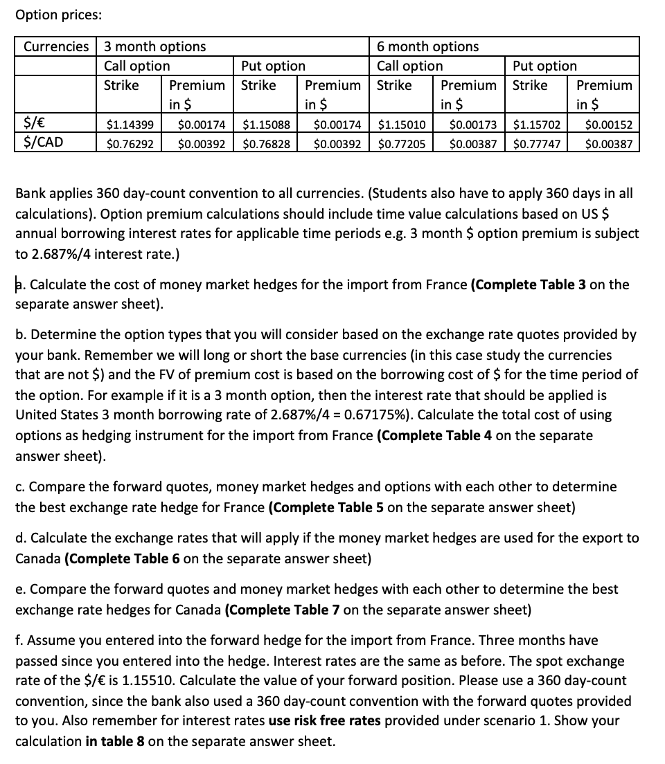 calculations you have done so far, you need to attend to a