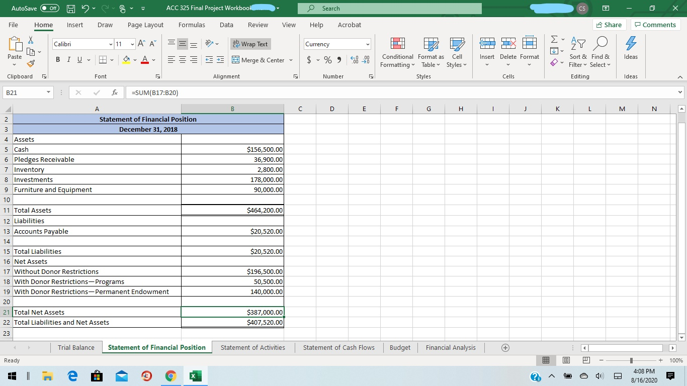 I need help with my workbook assignment. Specifically I need to know