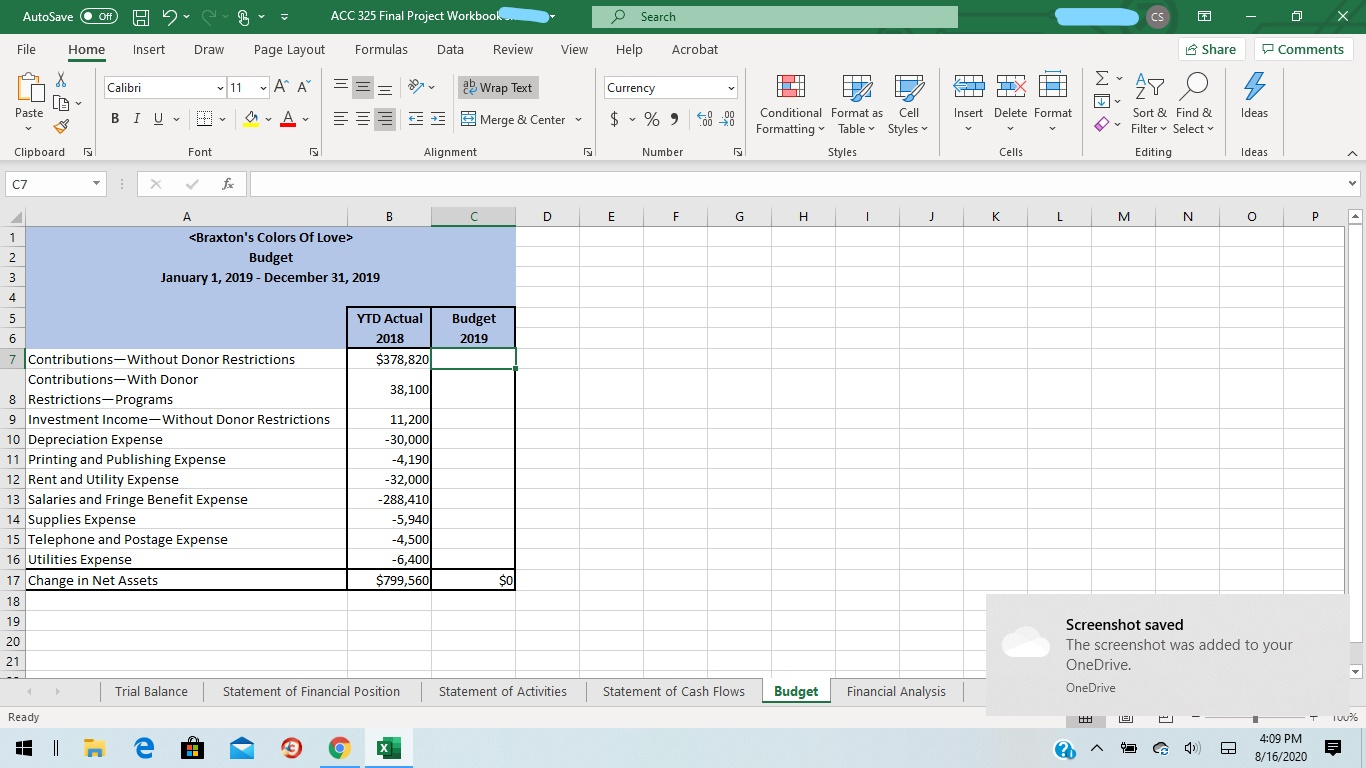 Final Project Workbook Search CS File Home Insert Draw Page Layout Formulas