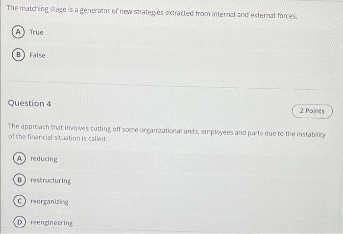 to collect data on competitors and take action accordingly. A) True B)