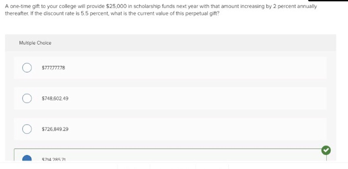  Could you explain it step by step? A one-time gift to
