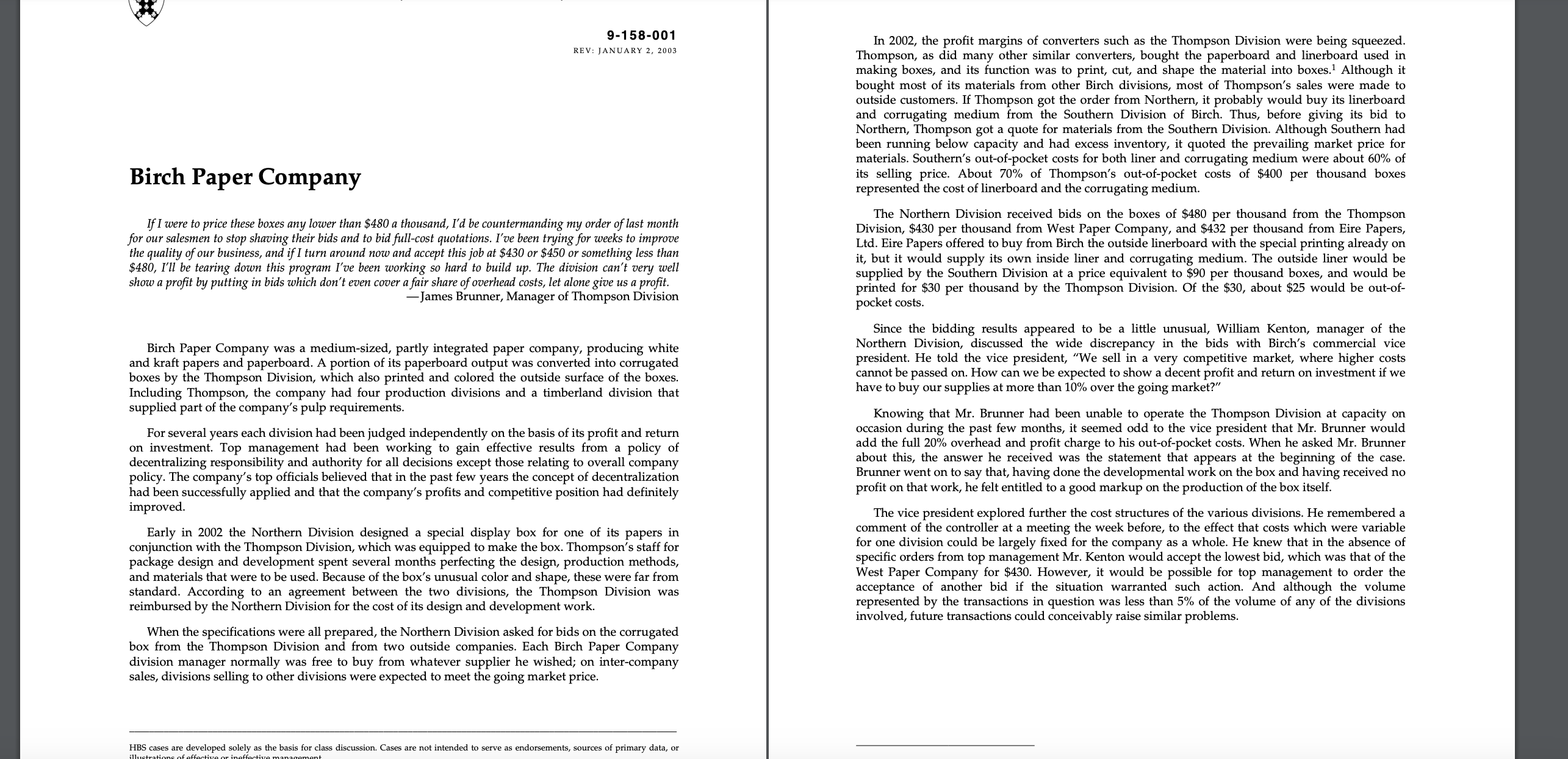  Using the attached document, please answer the following 4 questions. 1)