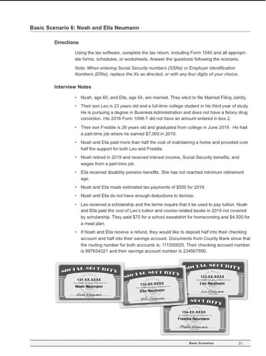  please answer all questions associated with the problem Interview Notes -