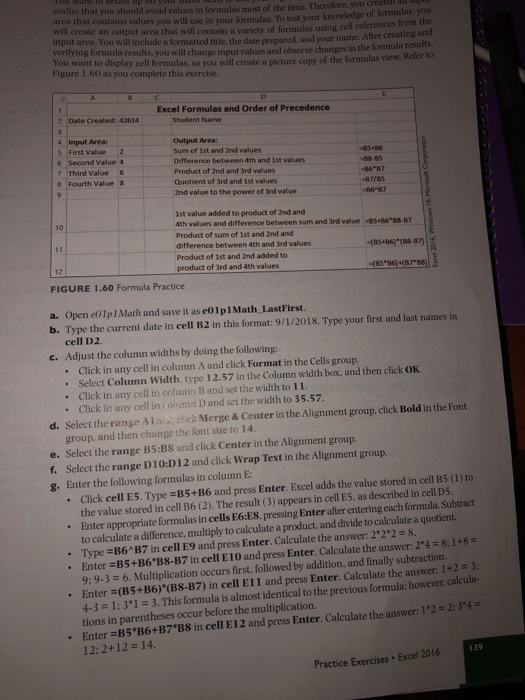  at the one at d) the flash covers "E1" realize that