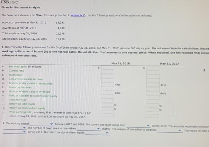  APPENDIX C Balance Sheet Cash Flow Continued cash flows Shareholders Equity